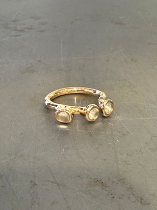 MC Pistillini 12/15 Bronze + White Moonstone #23