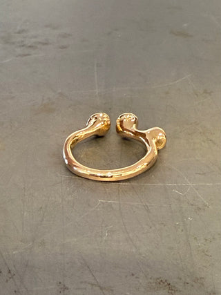 MC Pistillini 12/15 Bronze + White Moonstone #23