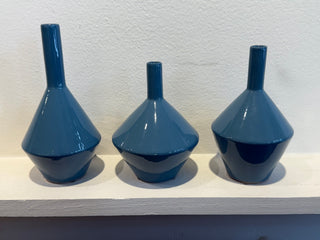 MC Imbutino Ceramic Vase (L) Blue #28c