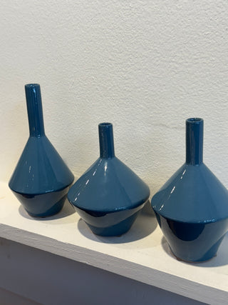 MC Imbutino Ceramic Vase (L) Blue #28c